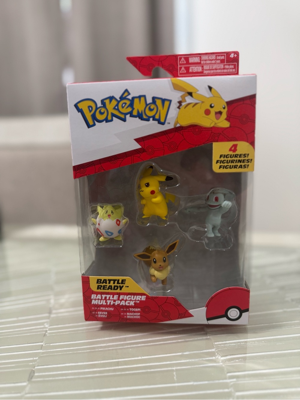 Battle Figure Multi-Pack - Yellow Pikachu & Assorted Figures pokemon